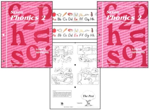 Saxon Phonics Program 2 Student Only
