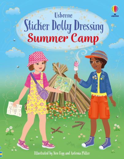 Sticker Dolly Dressing - Summer Camp