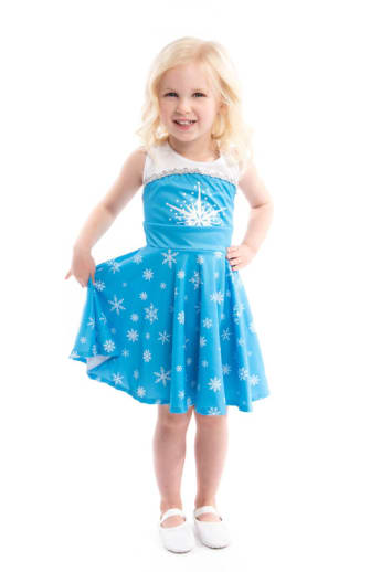 Little Adventures Ice Twirl Dress, Size 8