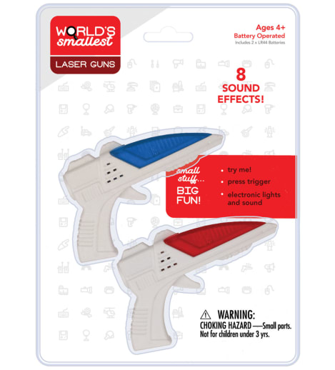 World's Smallest Laser Gun