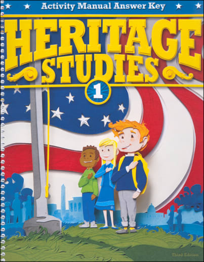 BJU Press Heritage Studies 1 Activity Manual Answer Key 3rd Edition
