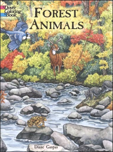 Forest Animals Coloring Book