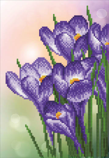 Spring Crocus Diamond Dotz Kit (Intermediate)