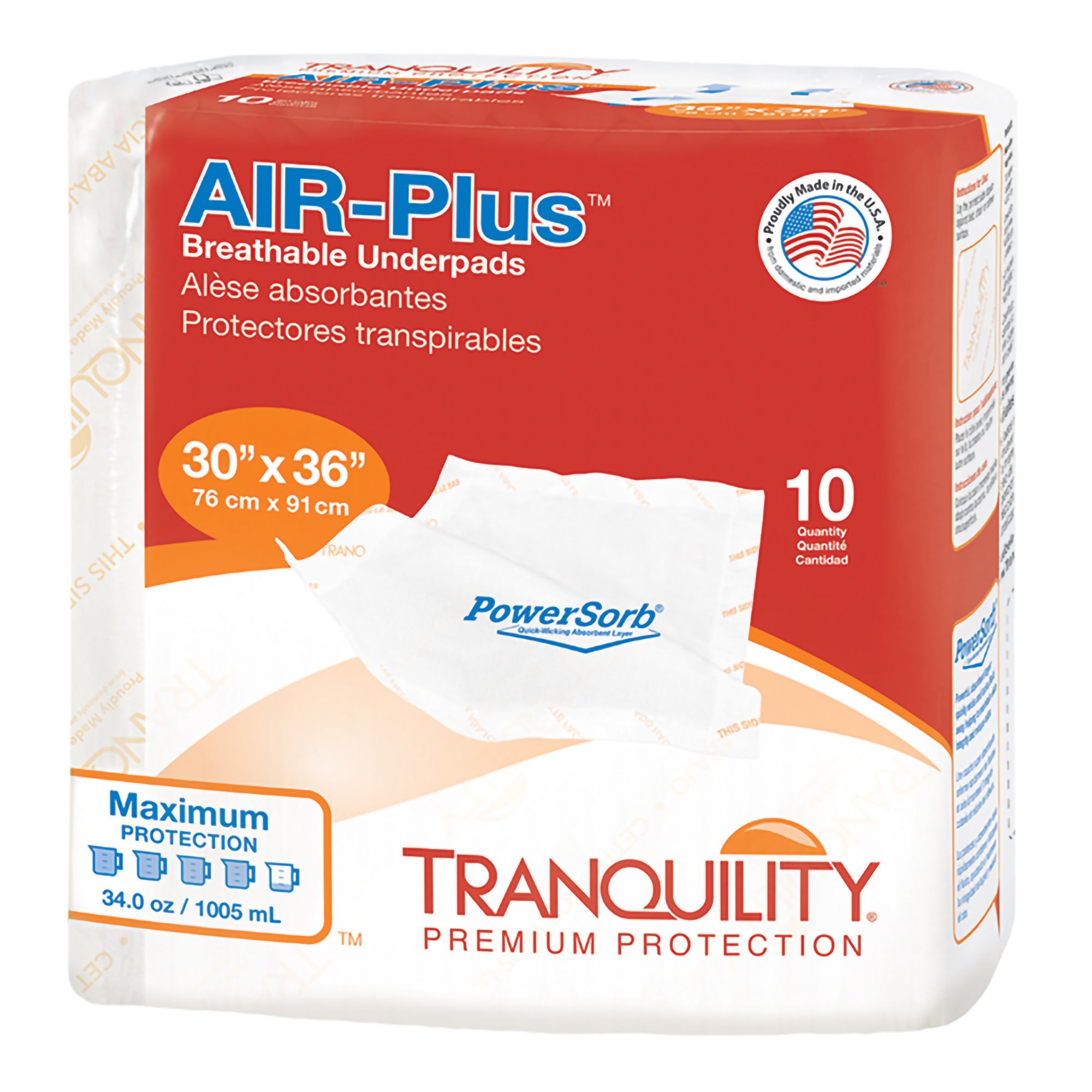 Tranquility AIR-Plus Low Air Loss Underpad, 30 x 36 Inch MK 816455