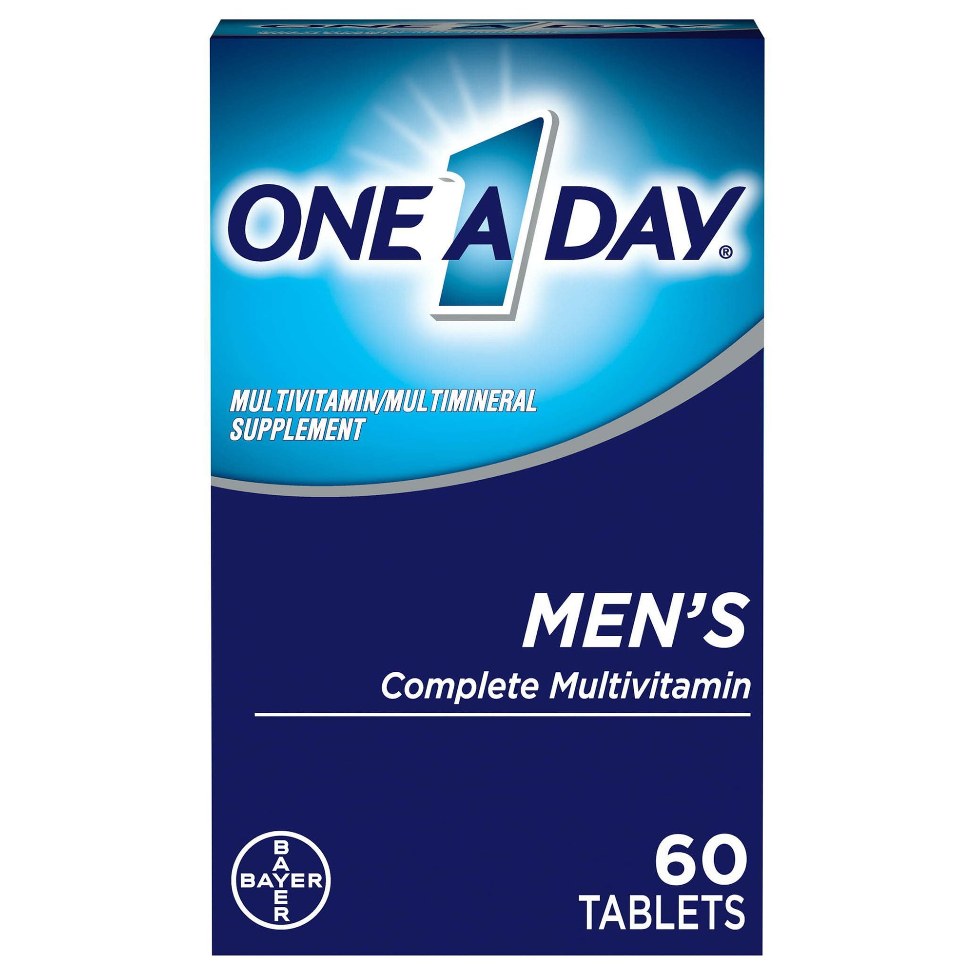 One A Day Men's Complete Multivitamin Tablets MK 1229946