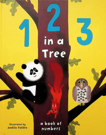 123 in a Tree Board Book