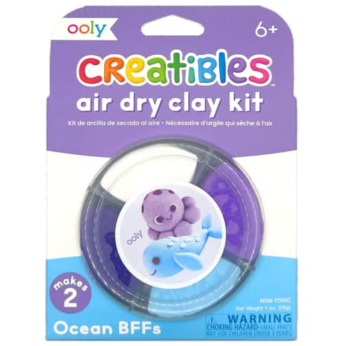 ooly Creatibles Air Dry Clay - Ocean BFFS
