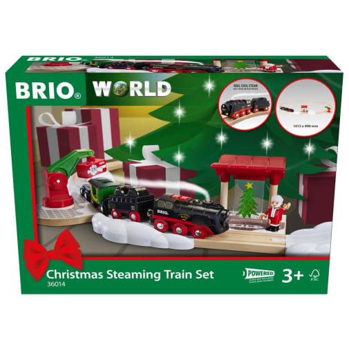 BRIO Christmas Steaming Train Set