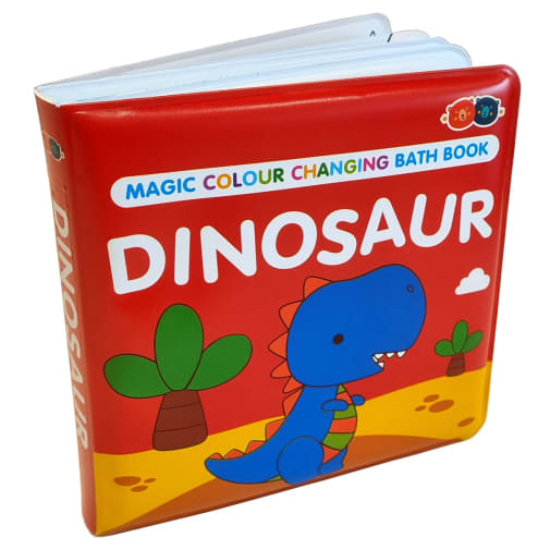 Magic Colour Changing Bath Book - Dinosaur