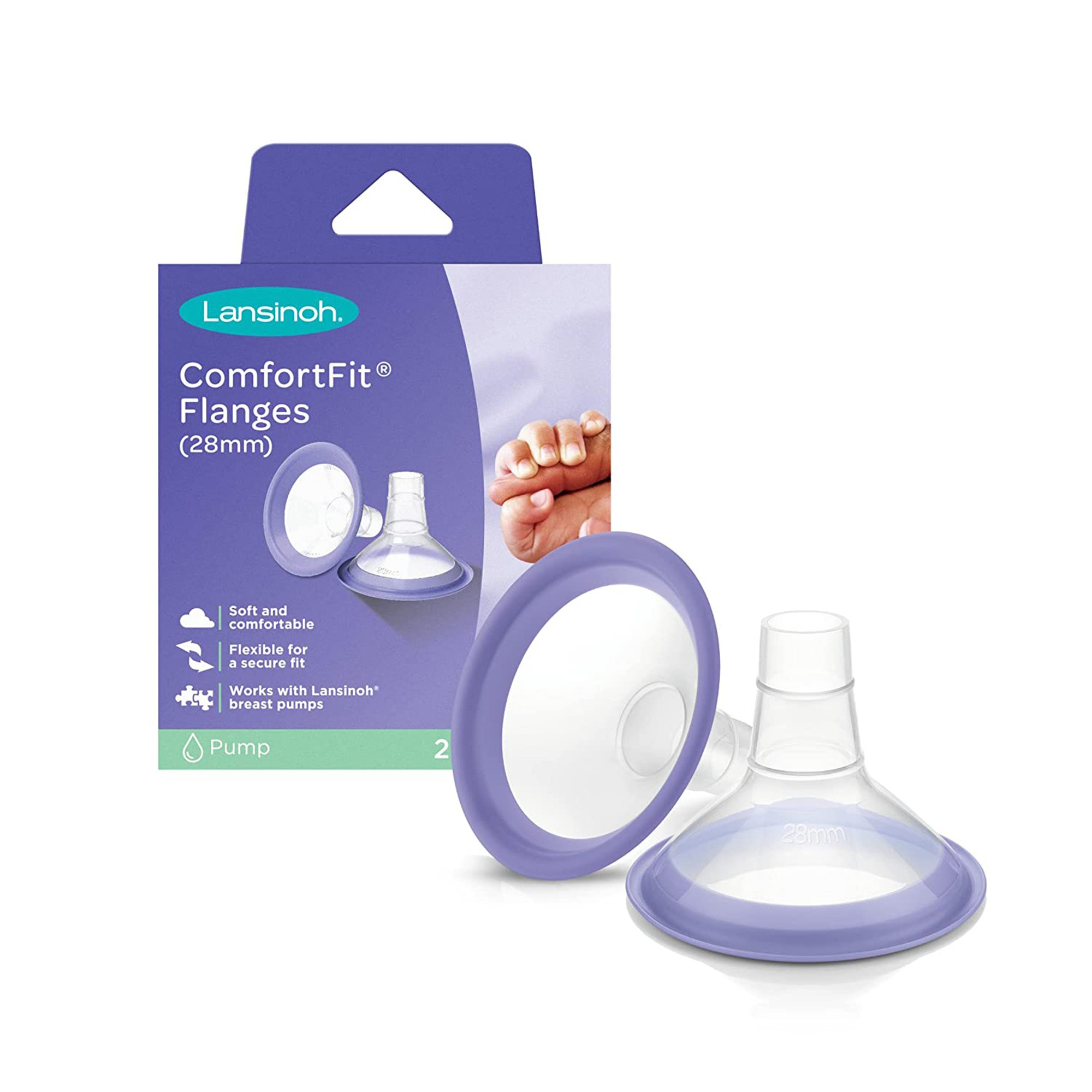 Breast Flange ComfortFit For Lansinoh Breast Pumps MK 1216021