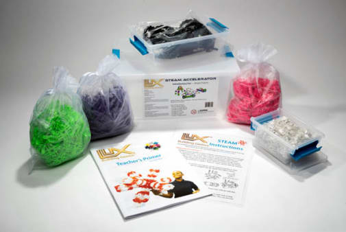 Lux Building Genius STEAM Accelerator Introductory Set - Bright Palette