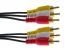 RCA M/M x 3 Audio/Video Cable w/ Gold Plated Connectors, 25ft