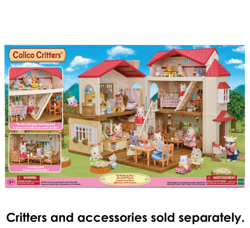 Grand Mansion Calico Critters Townhome Sale Calico Critters Red