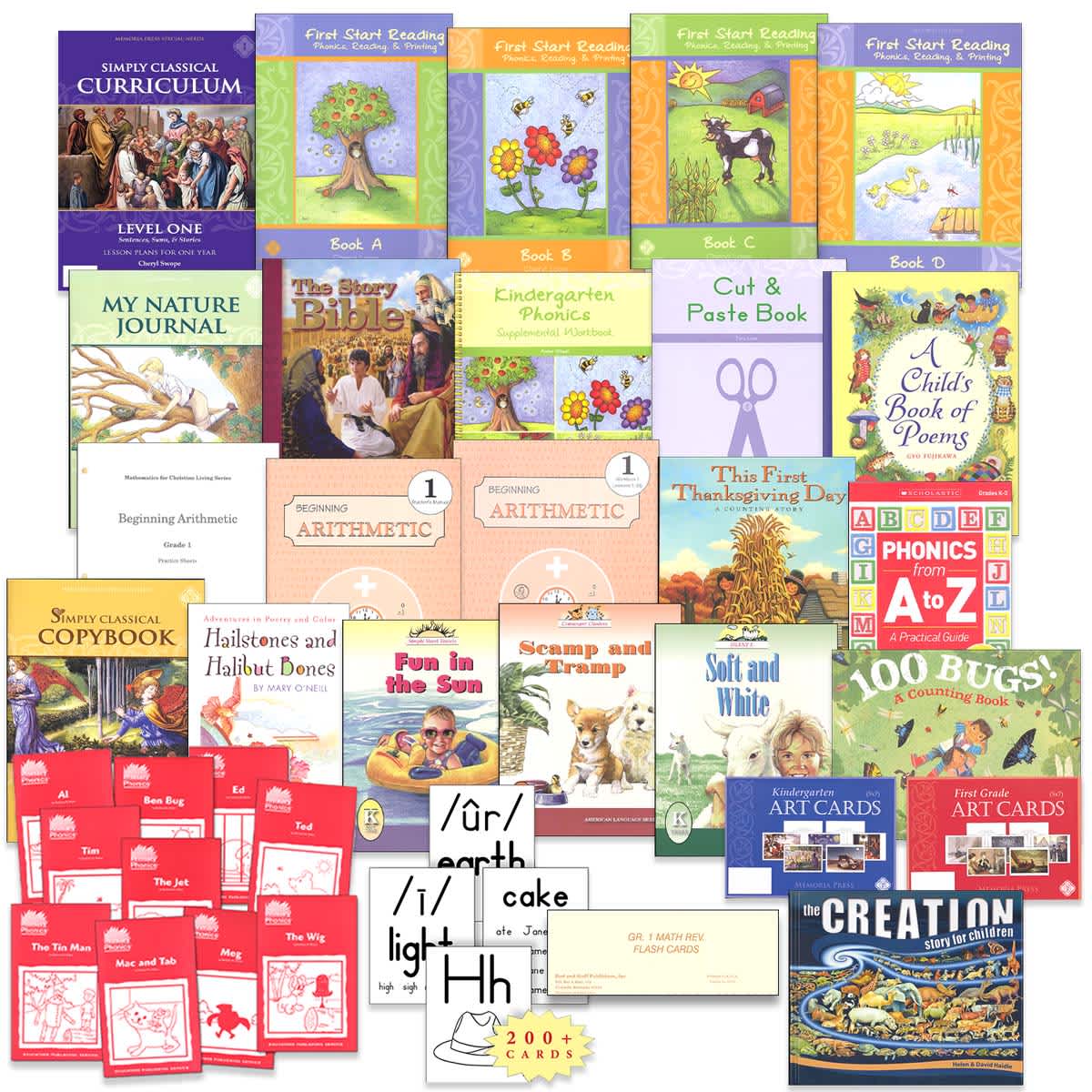 Memoria Press Simply Classical Level 1 Core Package