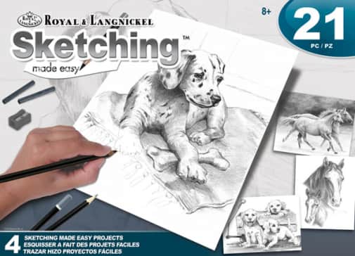 Sketching Made Easy Art Activity Set - Animals