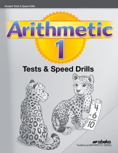 Abeka Arithmetic 1 Tests/Speed Drills Book (2nd Edition) (Bound)