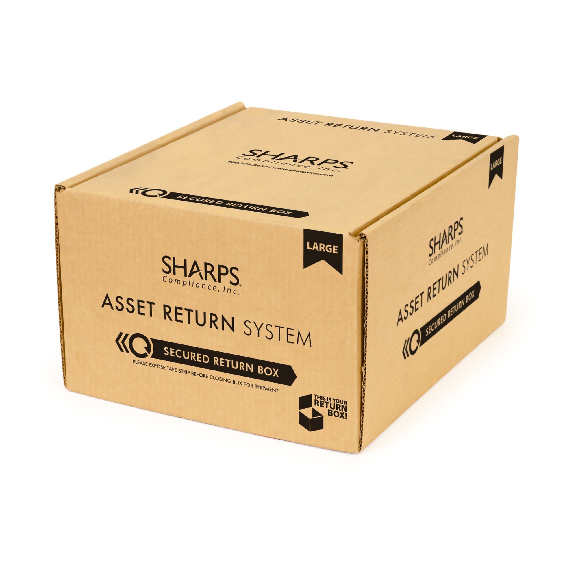 Pump Return Box Sharps Compliance MK 1136481