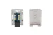 RJ45 Single Port Cat5e Surface Mount Jack White, 110 Punch Down
