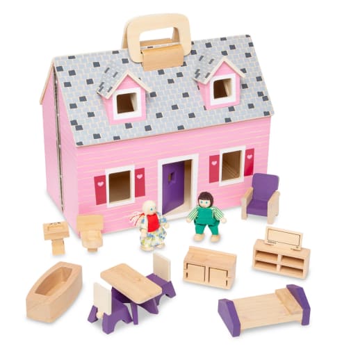 Melissa & Doug Fold & Go Dollhouse