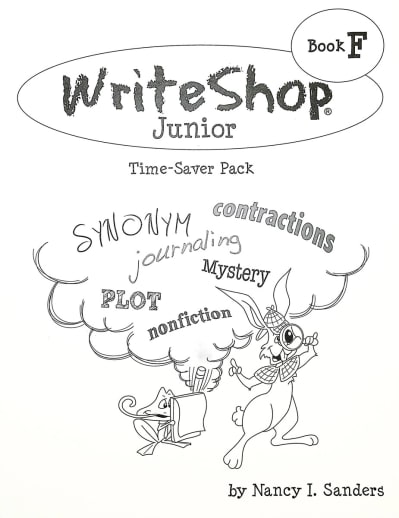 WriteShop Junior Book F Time-Saver Pack