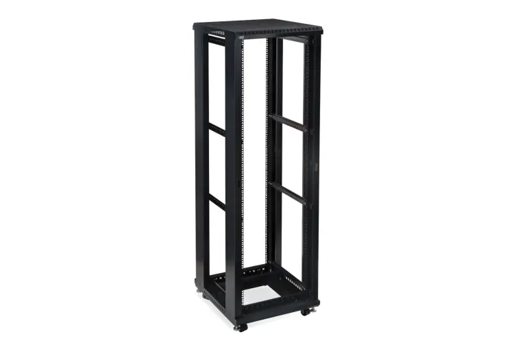 42U LINIER Server Cabinet - No Doors/No Side Panels - 24in Depth