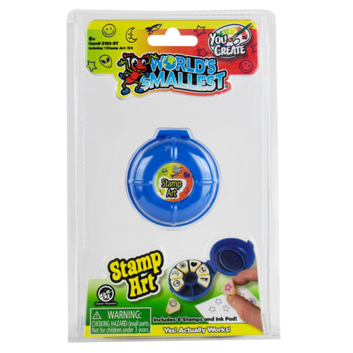 World's Smallest You Create Stamp Art Kit