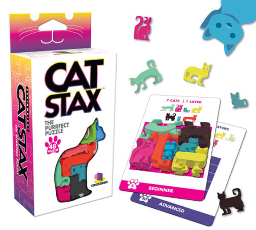 Cat Stax: The Purrfect Puzzle | Brainwright