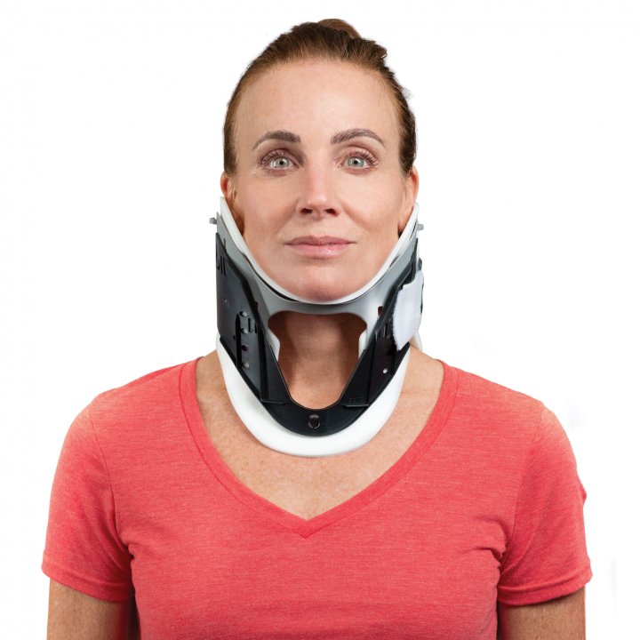 ProCare Rigid Cervical Collar, One Size Fits Most, Adjustable Height MK 537692