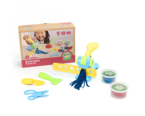 Play Dough Tool Kit With Dough Extruder, Dough Scissors, Playdough