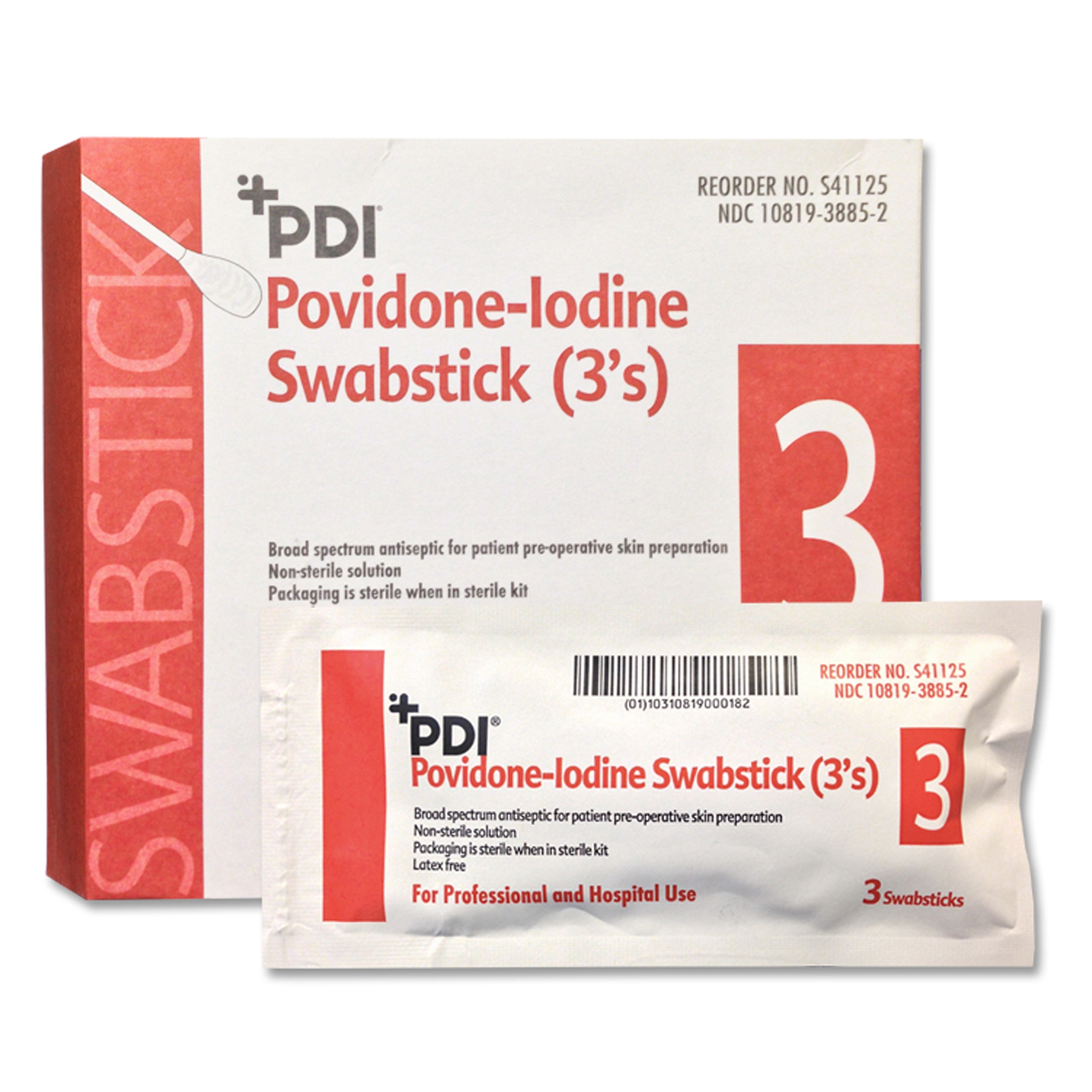 PDI PVP Iodine Prep Swabsticks MK 188680