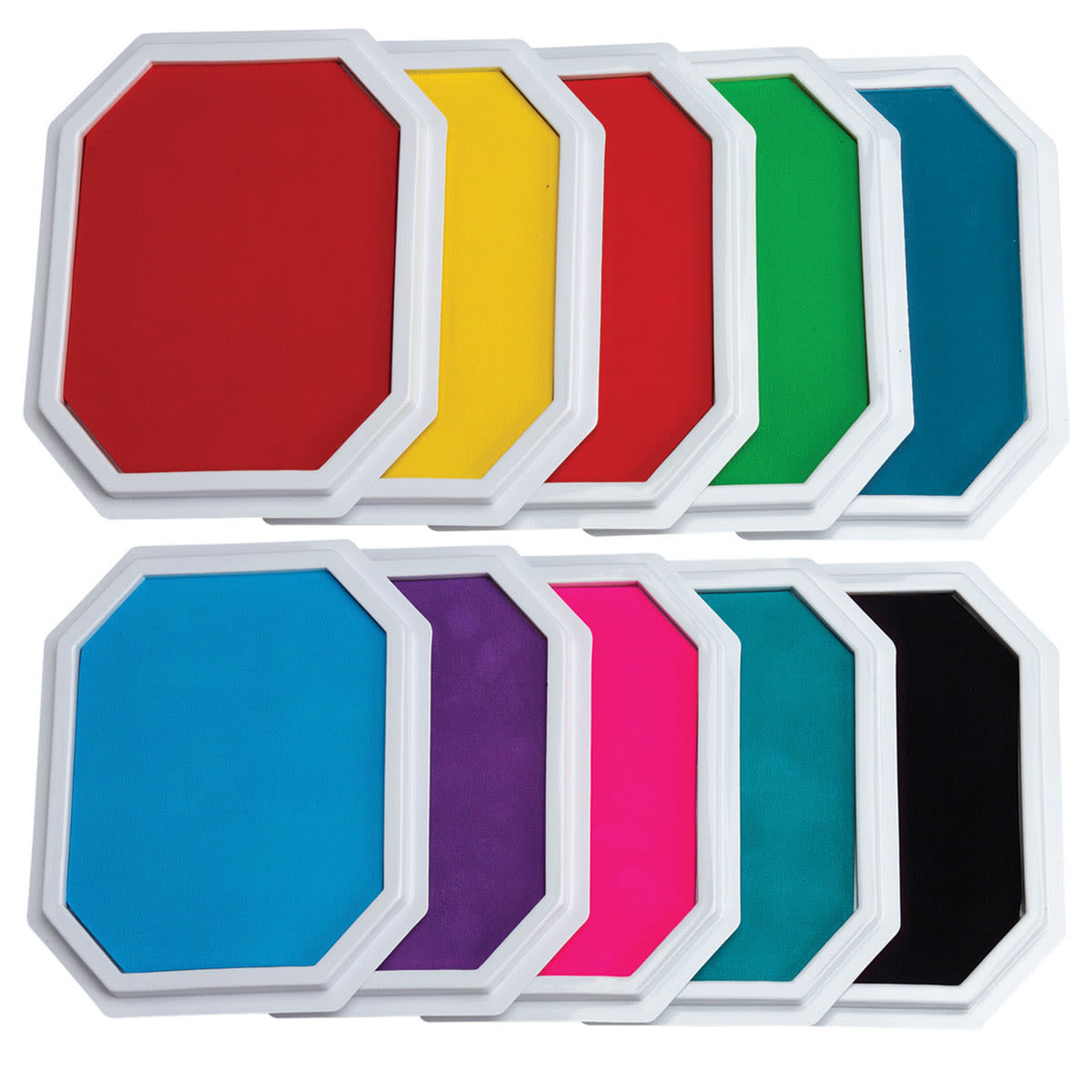 Set of 10 Mega Stamp Pads