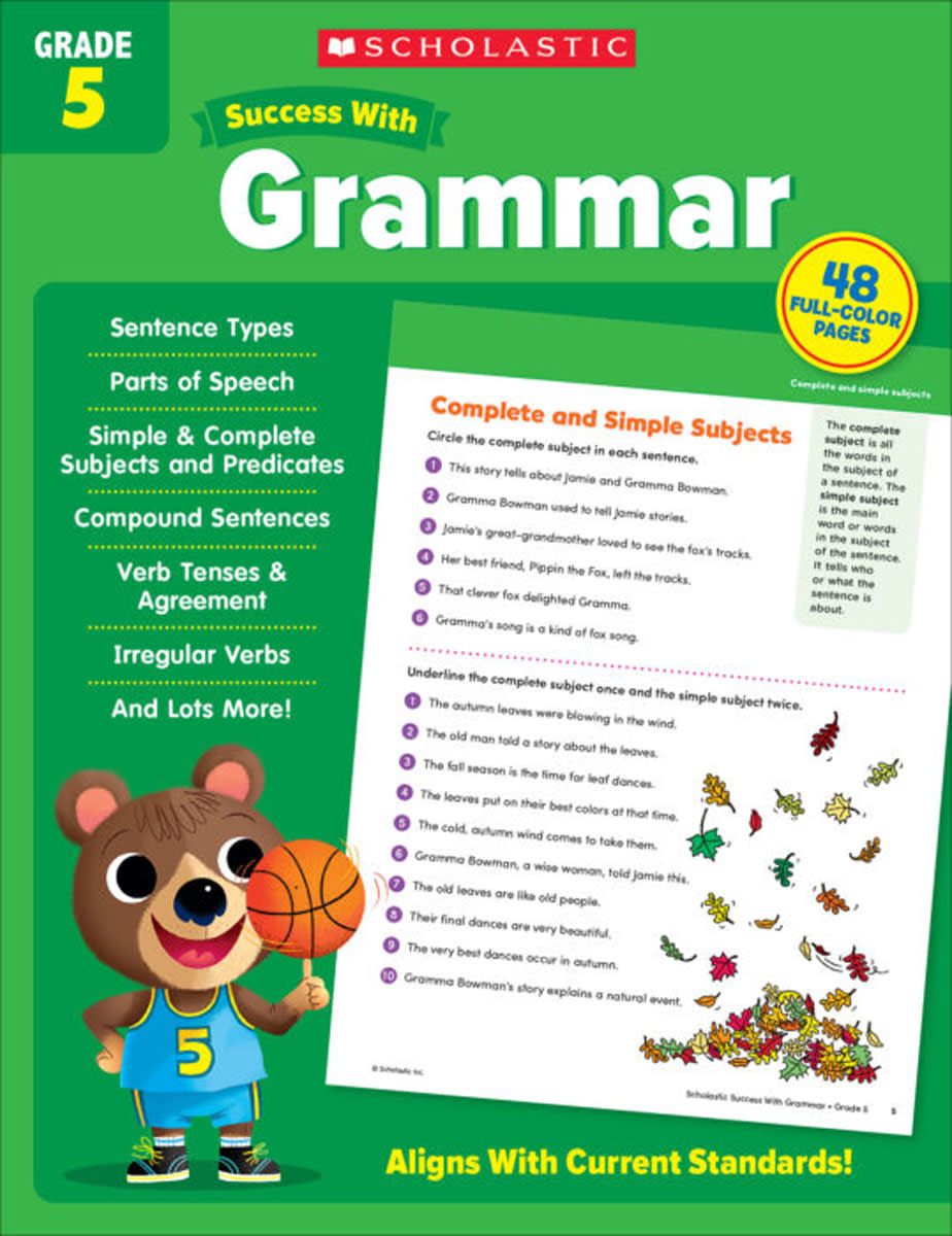 Grammar Grade 5 (Scholastic Success With)