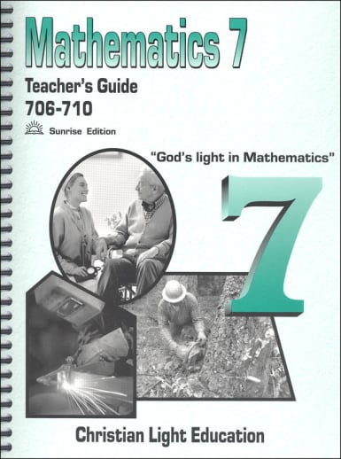 Mathematics Teacher's Guide 706-710 with answers Sunrise Edition