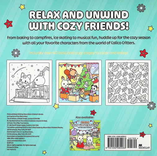 Calico Critters: Cozy Friends Coloring Book