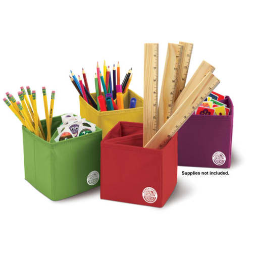 Sensational Classroom Collapsible Storage Boxes - Set of 4