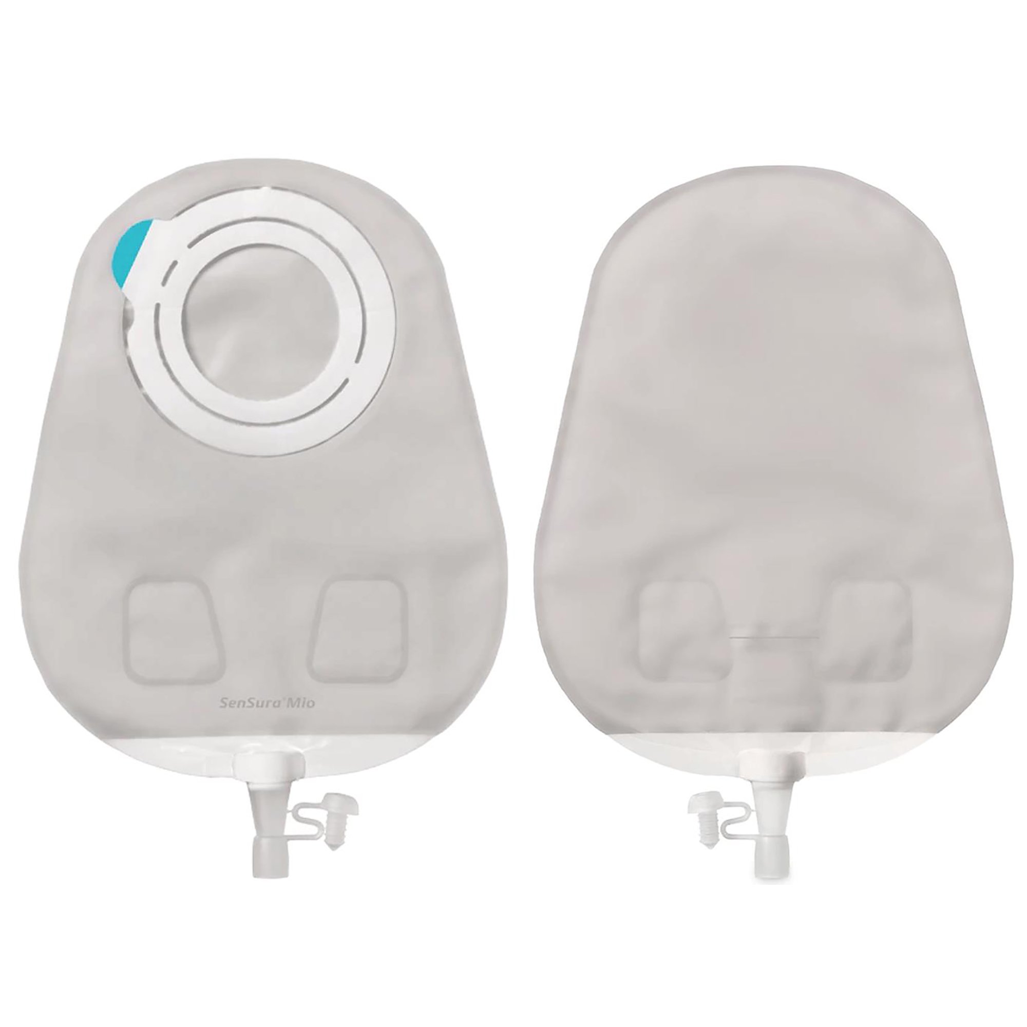 SenSura Mio Flex 2-Piece Transparent Urostomy Pouch, Red Match MK 1006250