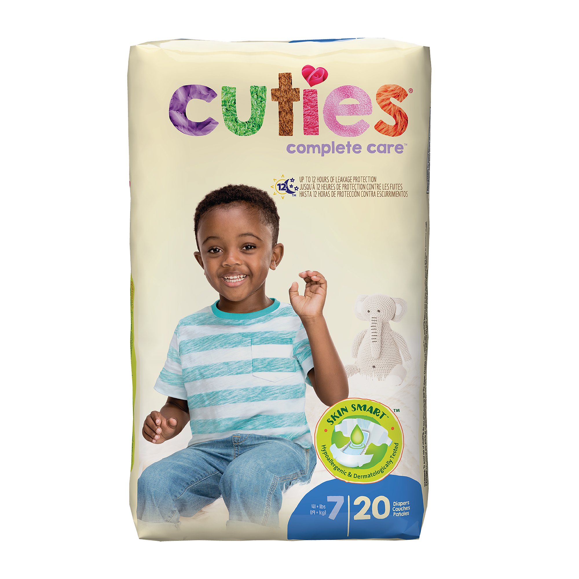 Cuties Essential Diaper, Size 7 MK 993723