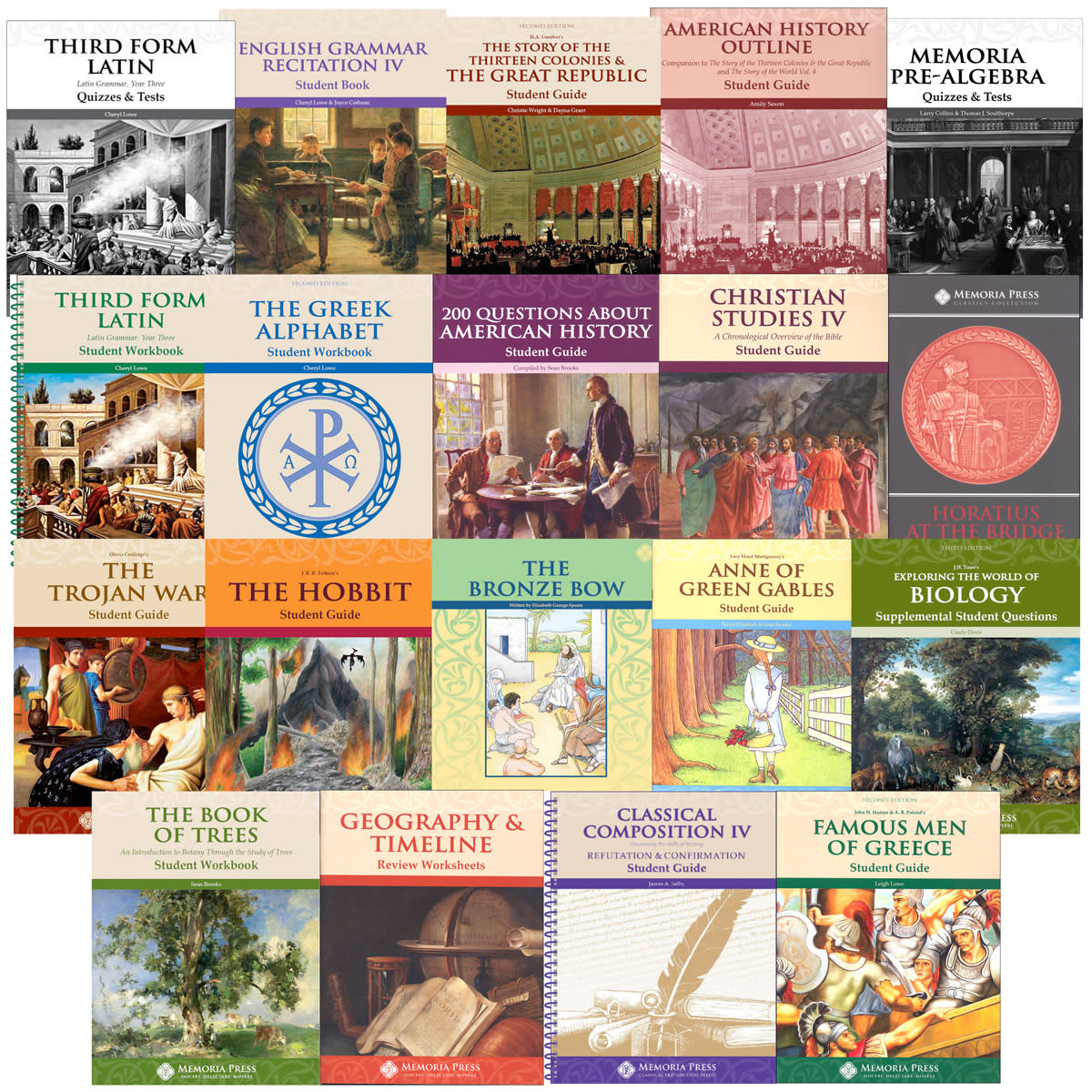 Memoria Press Curriculum 7th Grade Consumables