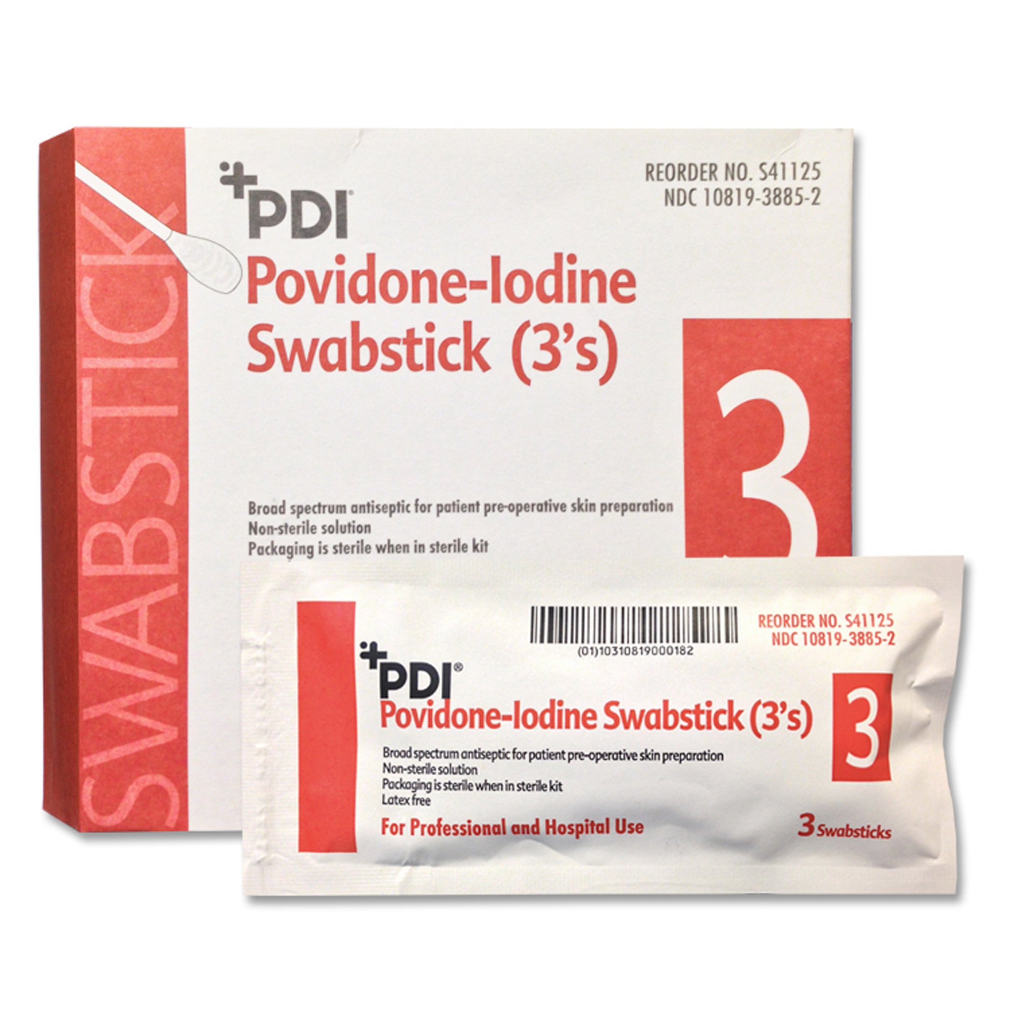 PDI PVP Iodine Prep Swabsticks MK 188680