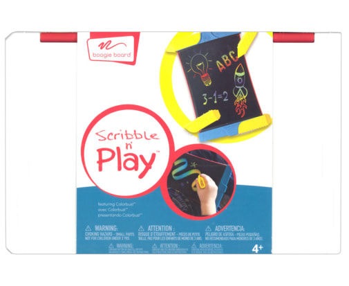 Boogie Board Scribble n' Play Kids Drawing Table with Storage Case