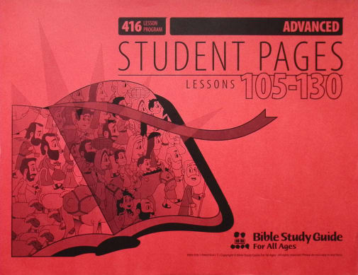 Advanced Student Pages for Lessons 105-130