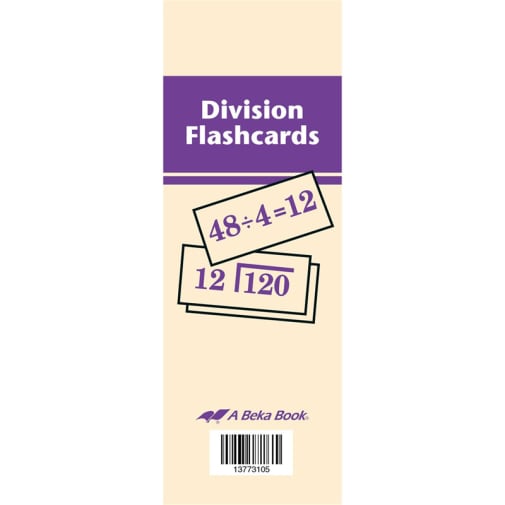 Abeka Division Flashcards