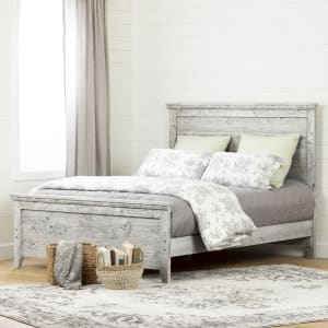 Lionel - Complete Bed with Rustic Headboard Lionel - Complete Bed with Rustic Headboard