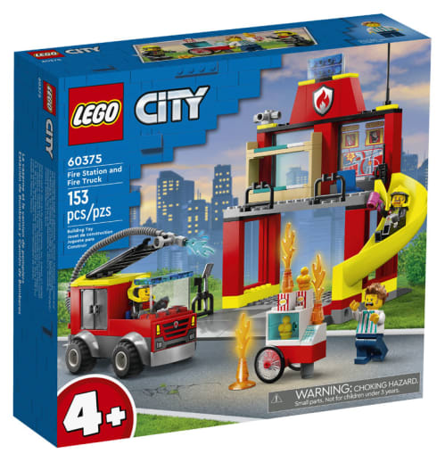 LEGO City Fire Station and Fire Truck (60375)