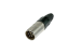 Neutrik NC4MX 4-Pole Male XLR Cable Connector, Nickel