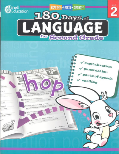 180 Days of Language for Second Grade (Practice, Assess, Diagnose)