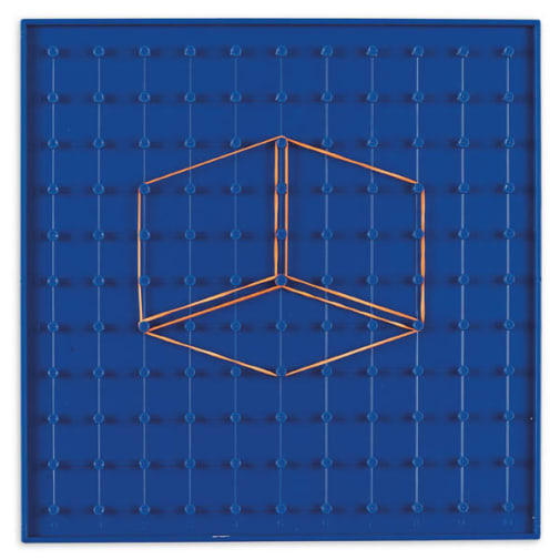 Circle Trig Geoboard - Blue