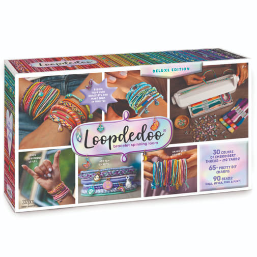 Loopdedoo Deluxe Bracelet Spinning Loom Kit