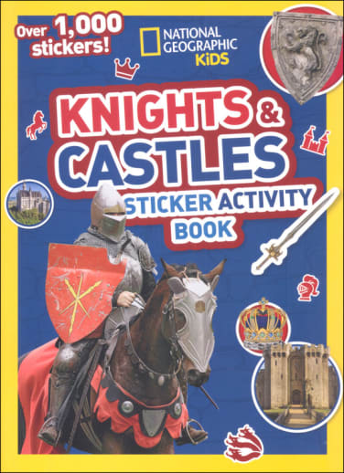 NG Kids Knights and Castles Sticker Acty Book