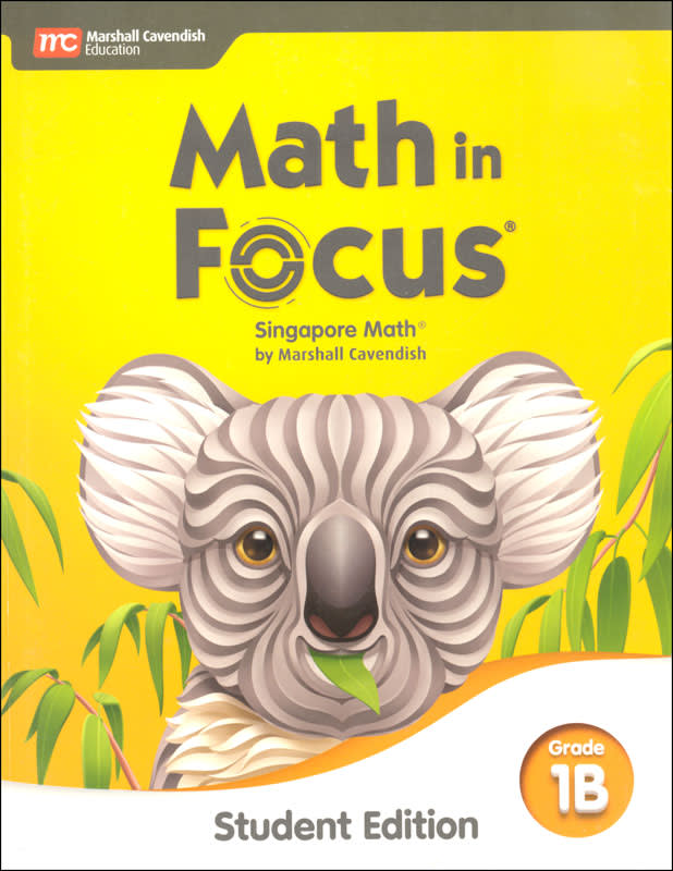 Math in Focus 2020 Student Edition Volume B Grade 1